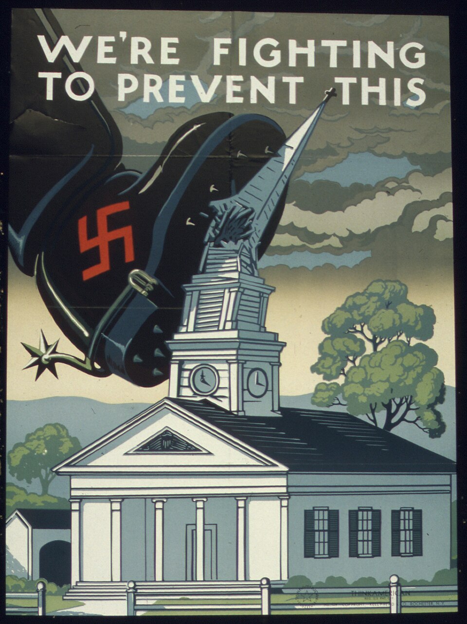 WWII poster: We're fighting to prevent this
